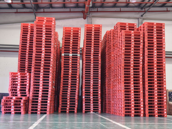 A corner of the warehouse